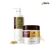 Kit Condicionador e Máscara de Colágeno Alemã - Karseell Collagen 500ml