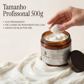 Máscara de Nutri-Reconstrução para Cabelos Danificados 500g