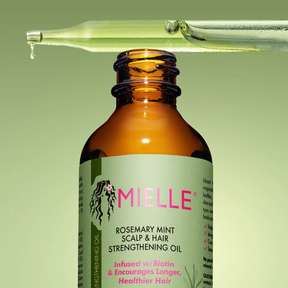 Óleo de Crescimento Capilar Mielle Organics - Alecrim e Hortelã [Nutrição Profunda]