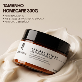 Máscara de Nutri-Reconstrução para Cabelos Danificados 300g