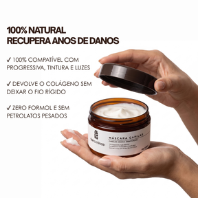 Máscara de Nutri-Reconstrução para Cabelos Danificados 300g