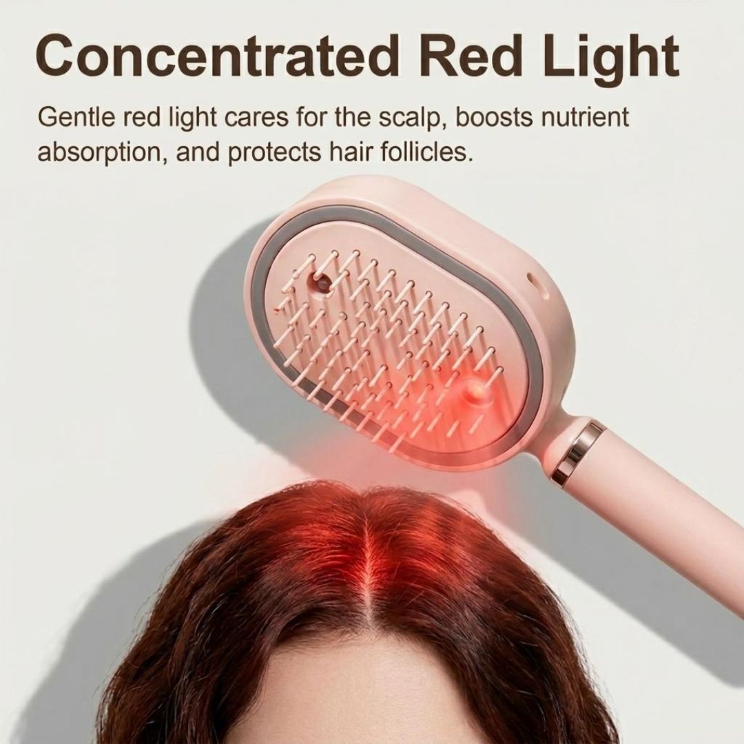 Serra Minas Therapy Brush 3 em 1 - Escova Anti Frizz de Terapia Capilar Avançada