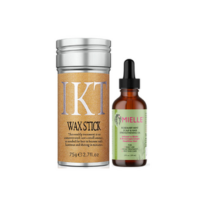 Kit Mielle Hair Oil e IKT Wax Stick [Nutrição Profunda]