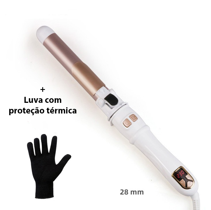 Modelador de Cachos Rotativo Profissional - Curl Professional