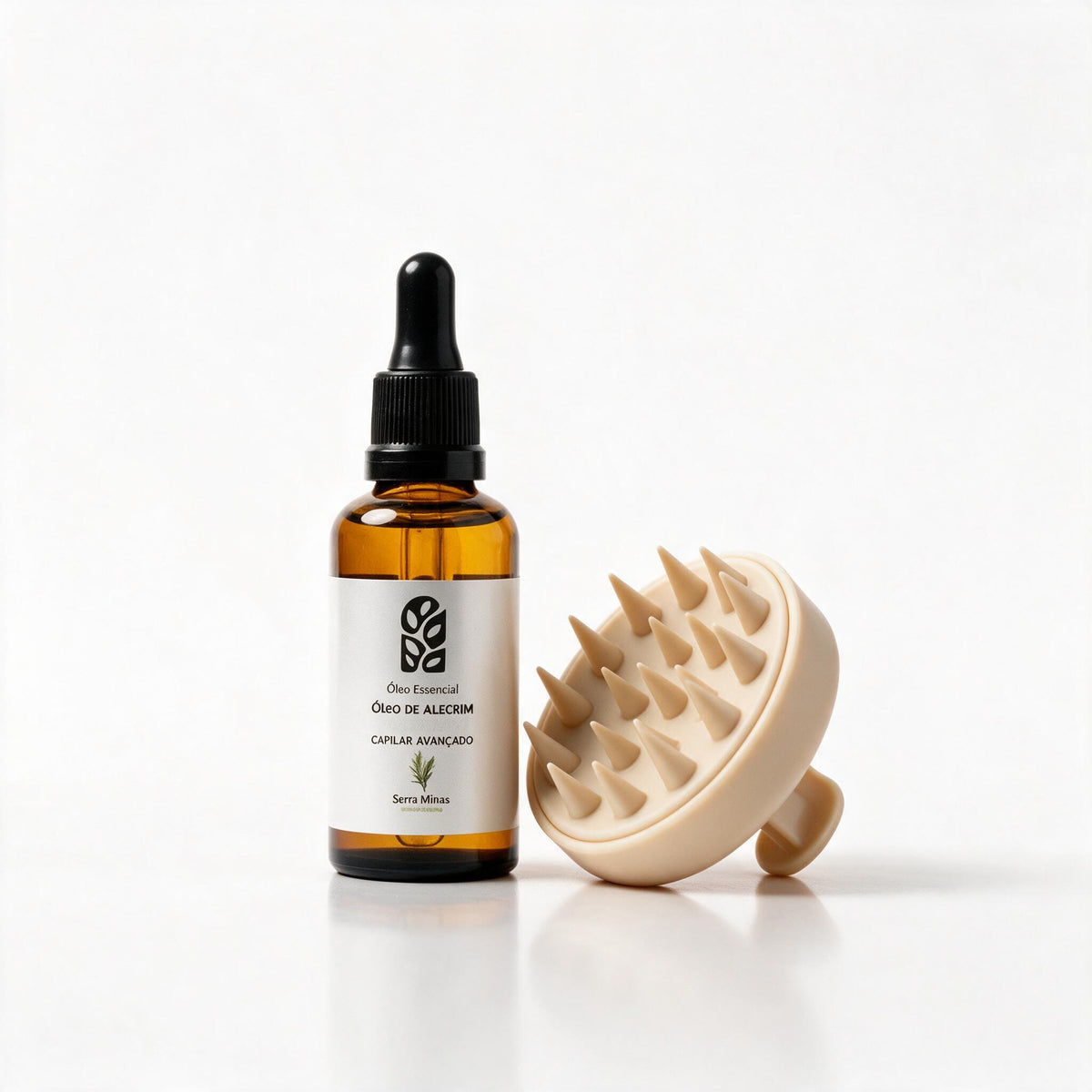 Rosemary Oil Serra Minas - Óleo Essencial de Crescimento e Fortalecimento Capilar